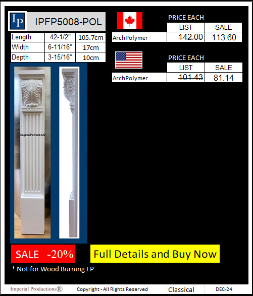 IPFP5008 Pilaster legs